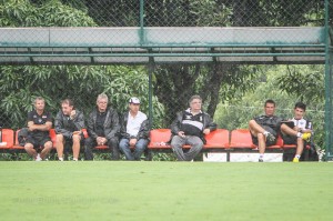 banco x guarani bruno cantini 300x199 - Cuca mant&eacute;m titulares e Galo vence o Guarani
