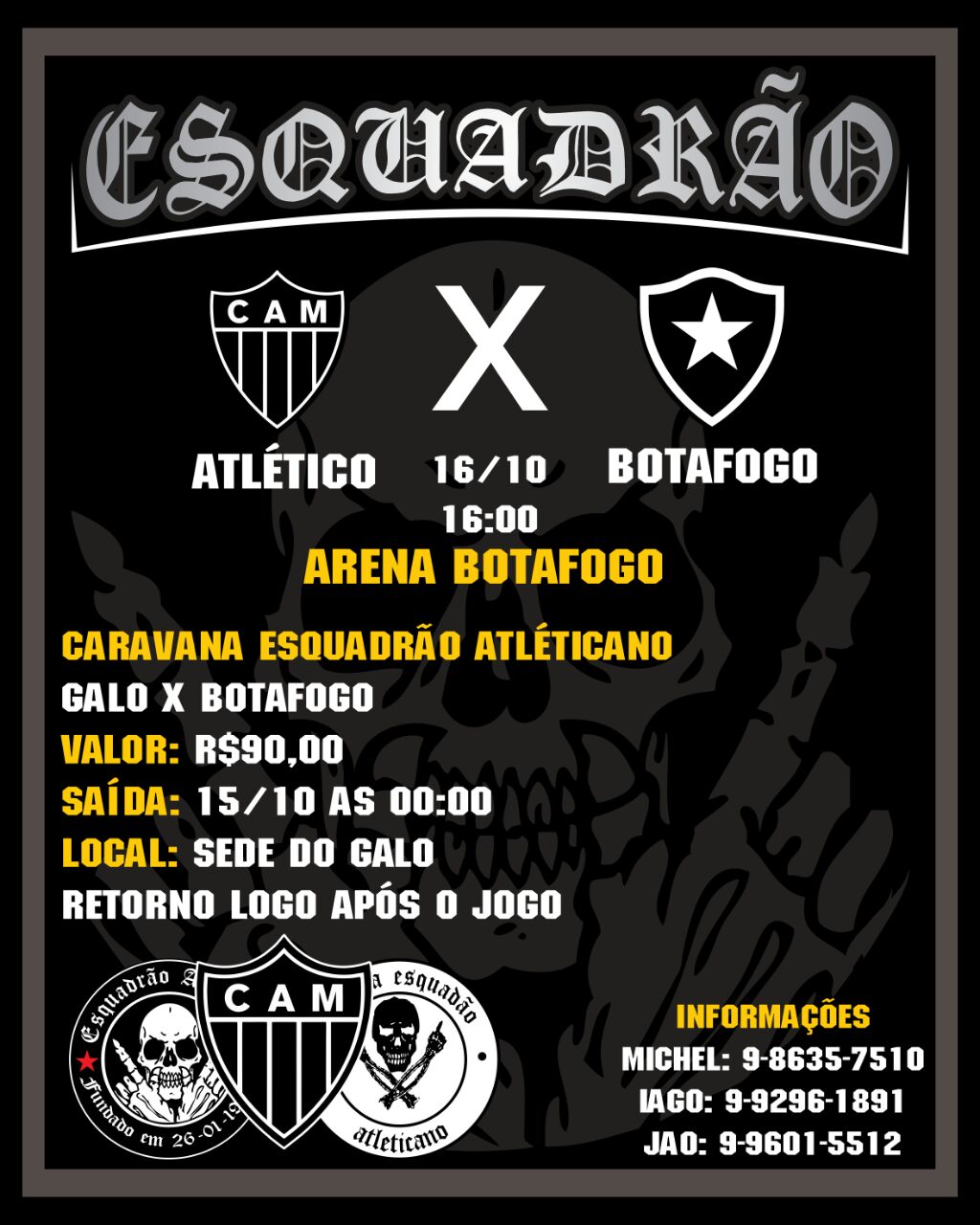 8a5164b8 6127 42b1 8248 76532d0ce0b0 - Caravana - Botafogo x Atl&eacute;tico