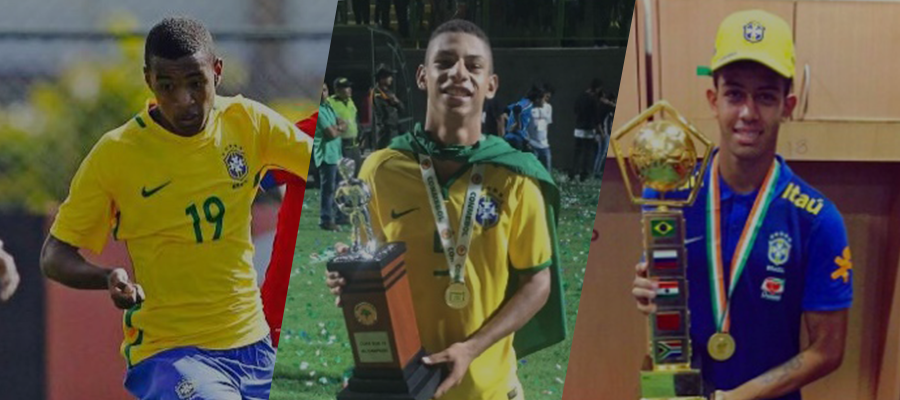 capa - Stockl, Wandrew e Alerrandro são convocados para a Seleção Brasileira Sub-17