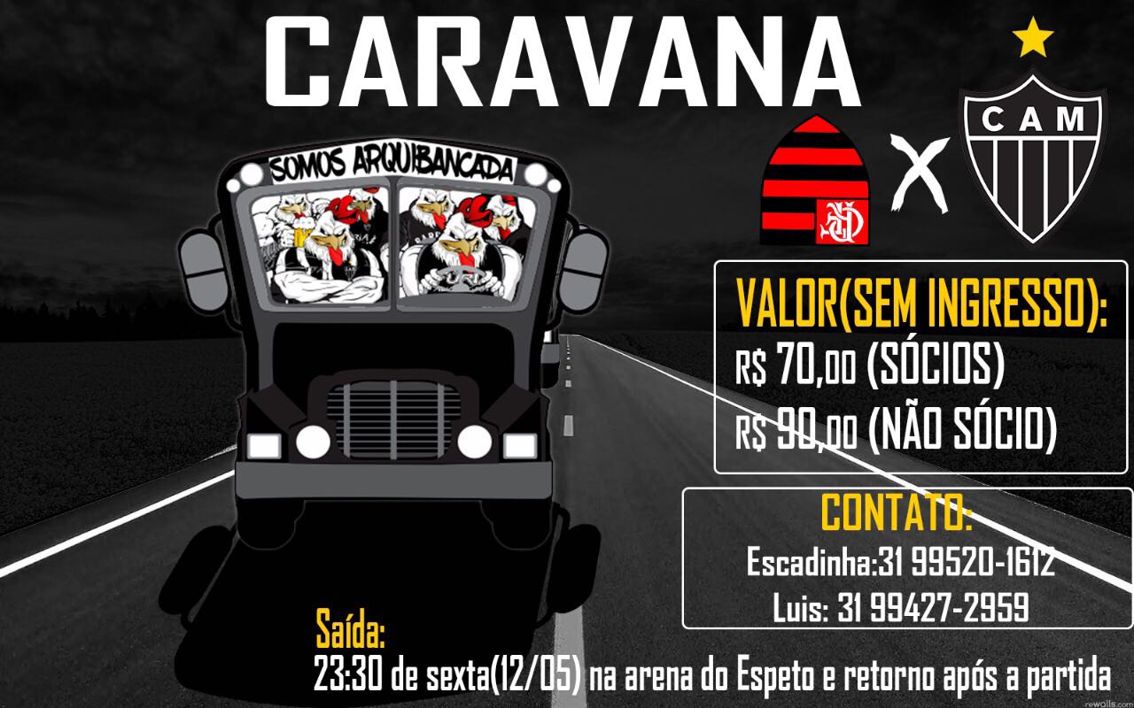 46e688be 77f2 438d b2fa 6634222e1c84 - Flamengo x Atlético - Caravanas para o Rio de Janeiro