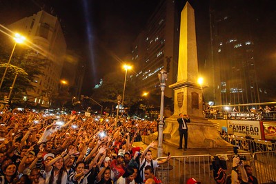 9420726503 bf1f6cfa7f w - Após vitória sobre  Olimpia, torcida celebra conquista