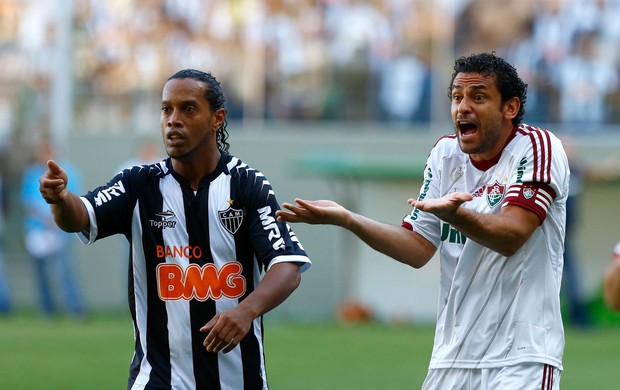 ronaldinho fred  ae marcusdesimoni - Histórico do Confronto – Atlético x Fluminense